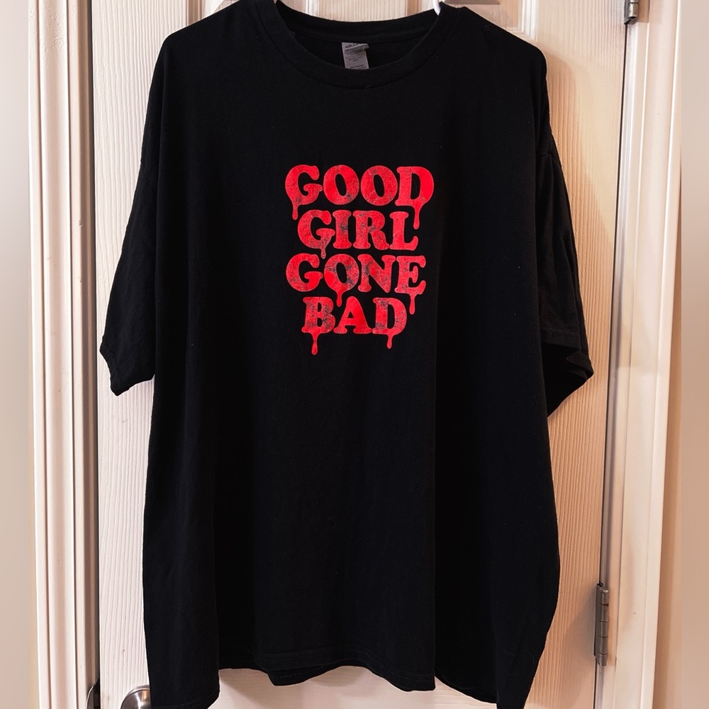 NWOT good girl gone bad size XXL 2XL cotton women’s tee